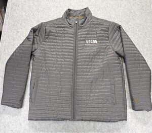 Vegas Golden Knights Station Casinos Packable Puffer Jacket - Men’s XL - Gray